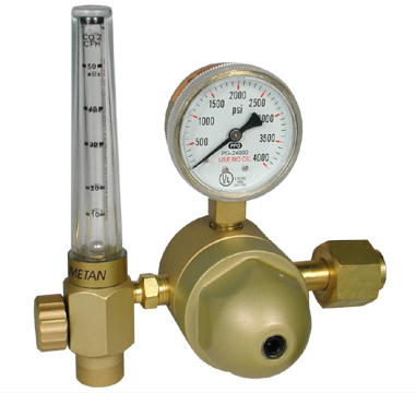Reguladores CO2 con flujometro