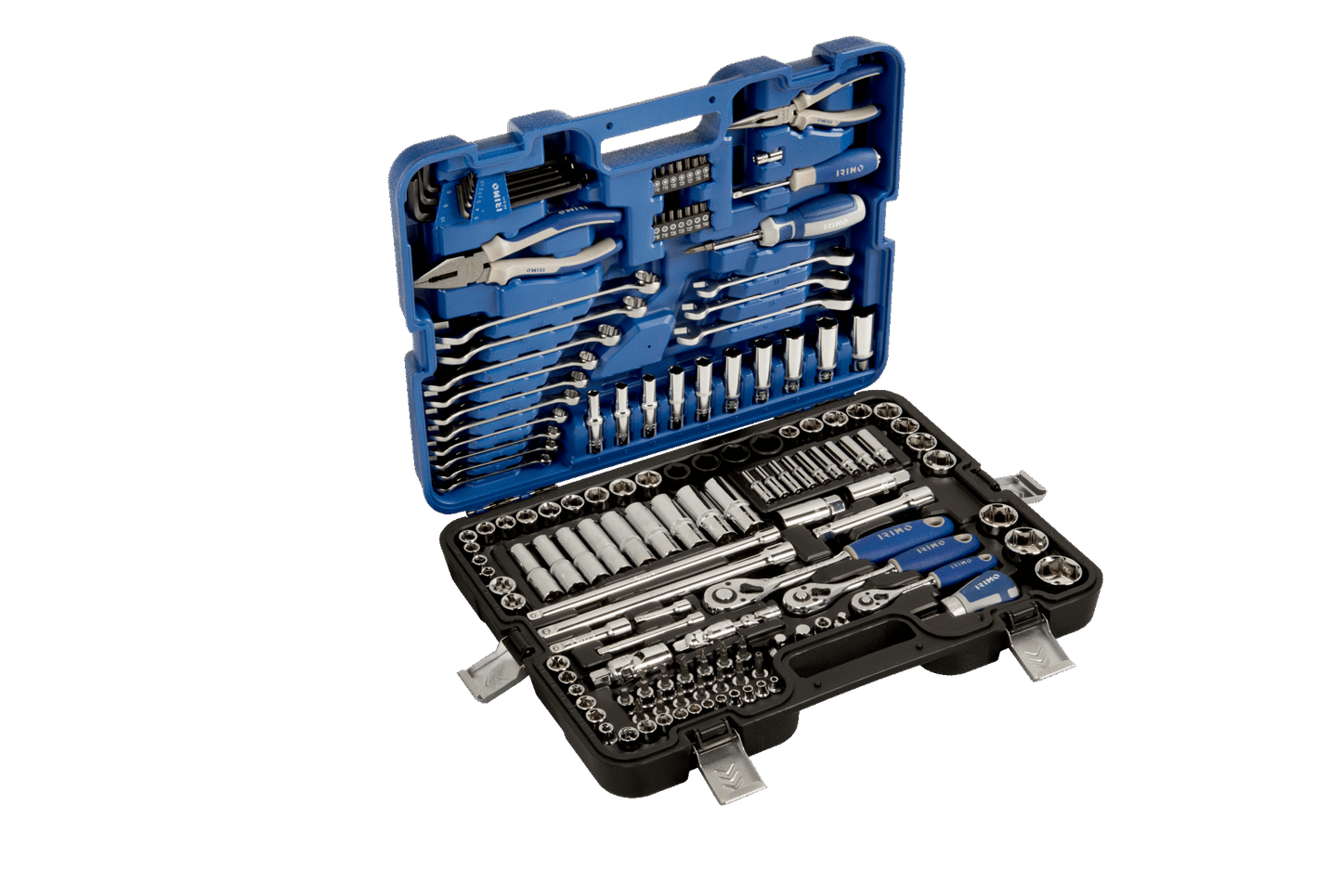 Juego de herramientas de 1/4"-3/8"-1/2", 164 piezas IRIMO